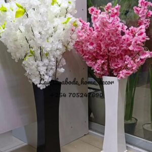 Artificial Cherry Blossom Flowers White Pink