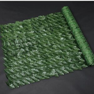 Realistic Artificial Leaf Privacy Fence 1metre by 3 metre