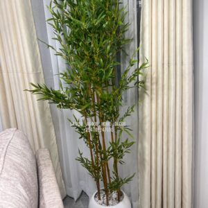 Artificial Faux bamboo green plant flower - 180cm for indoor and outdoor decor