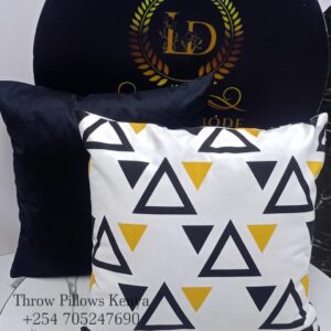 Decorative Square Throw Pillow Covers 18x18 Inch Geometric Pattern Cushion Covers 18x18 Inch 45x45cm,Yellow Grey Square Pillow Cases for Garden Living Room Couch Farmhouse Home
