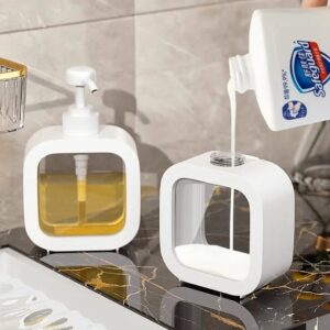 Refillable Liquid Soap Dispenser - Plastic 500ml