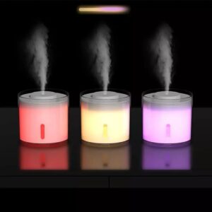 Color changing atomized humidifier