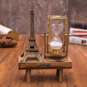Eiffel tower ft hour glass decor
