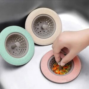 round silicone sink strainer