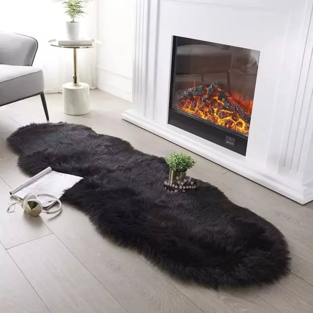 faux fur mat