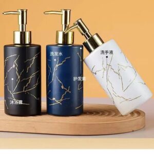 Ceramic soap dispenser