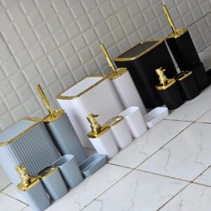6 in luxury bathroom accessories set