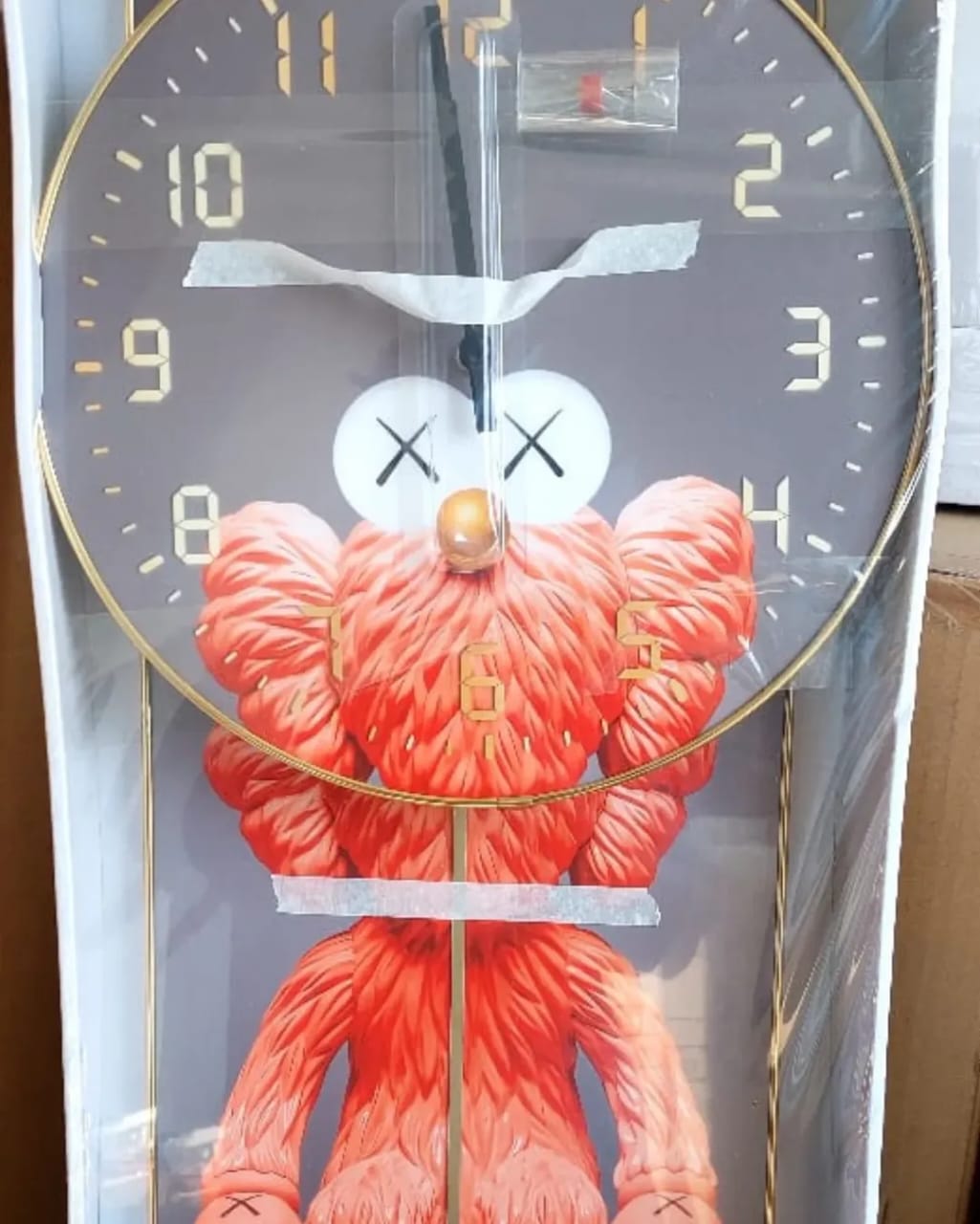 Modern Square in 1 Wall clock & decor For Living or Entryway - Image 2