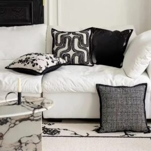 Luxury thick retro throw pillow covers