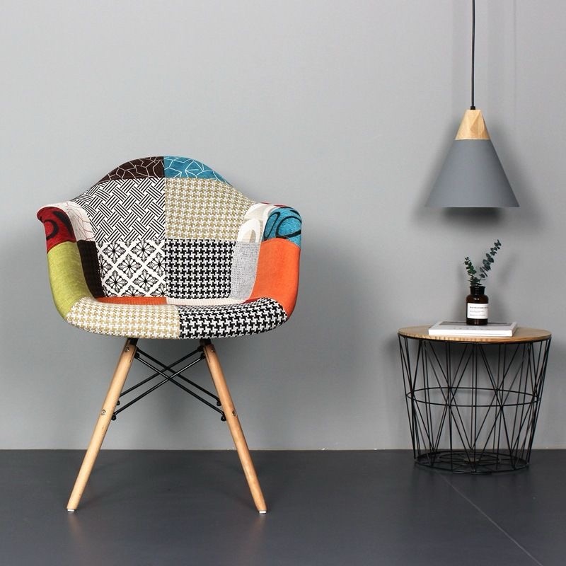 Patchwork Bucket Eames Chair - Image 4
