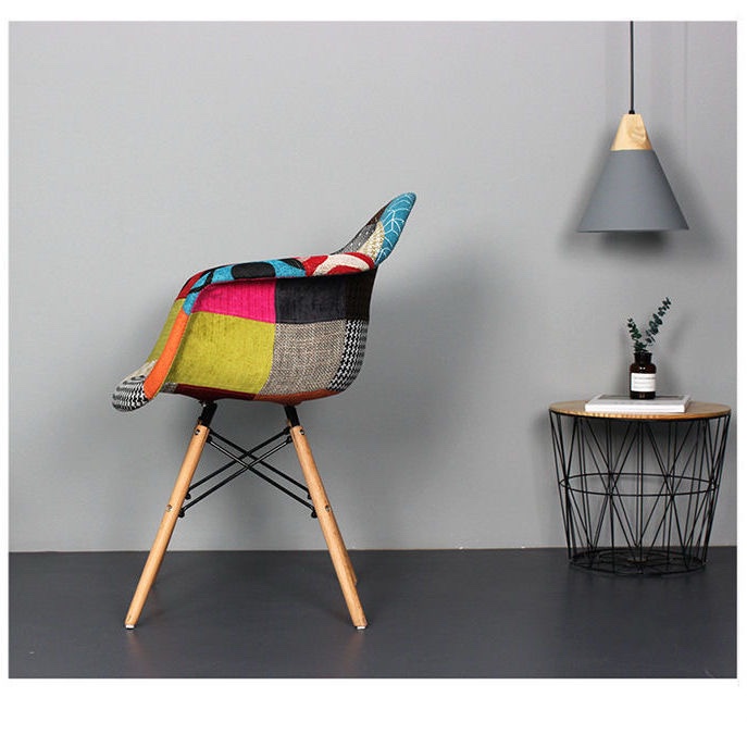 Patchwork Bucket Eames Chair - Image 2