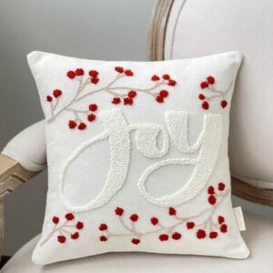 4pc Velvet Decorative Christmas Pillow Covers Square Cushion Cases