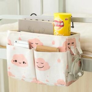 Over the cabinet door multipurpose canvas organizer