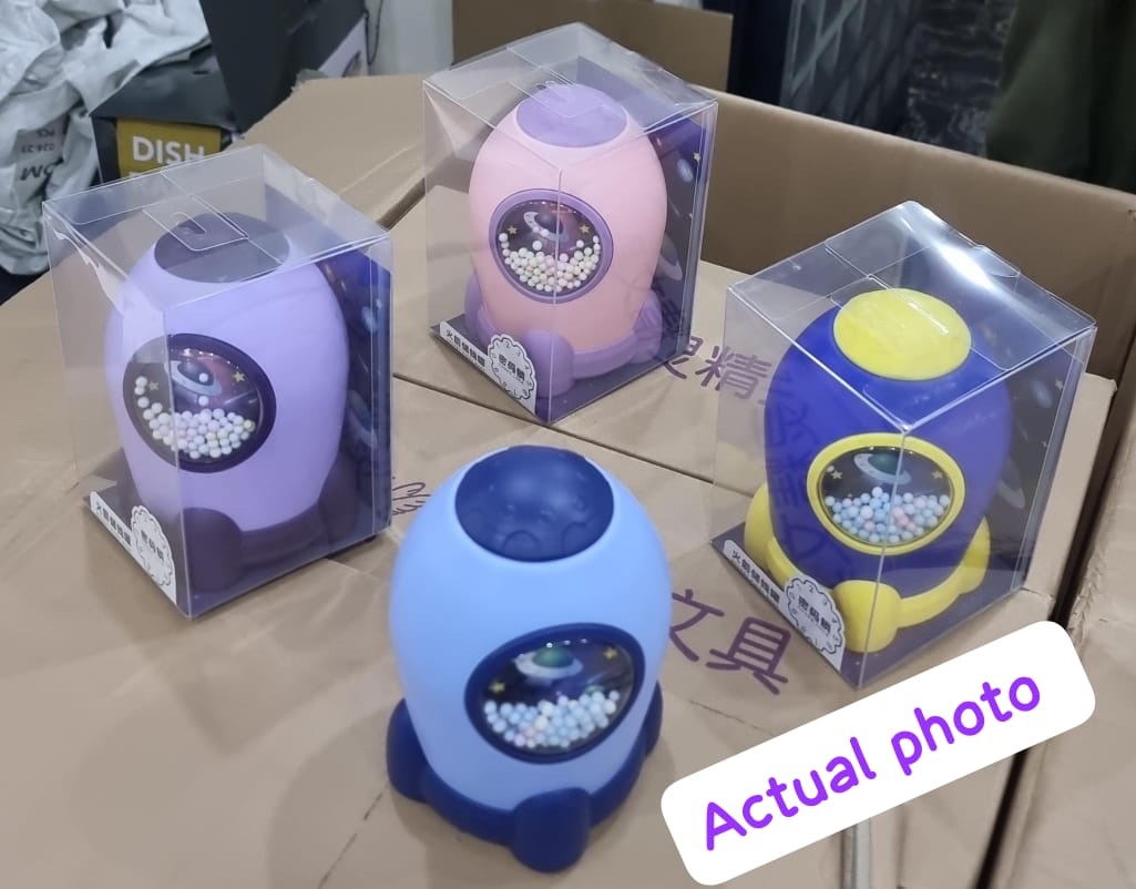 Rocket piggy bank - Blue, Pink, Purple and Light Blue Gift for Kids Boys and Girls - Image 3