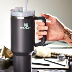 1.2L Original branded Stanley thermocup now black and sky blue