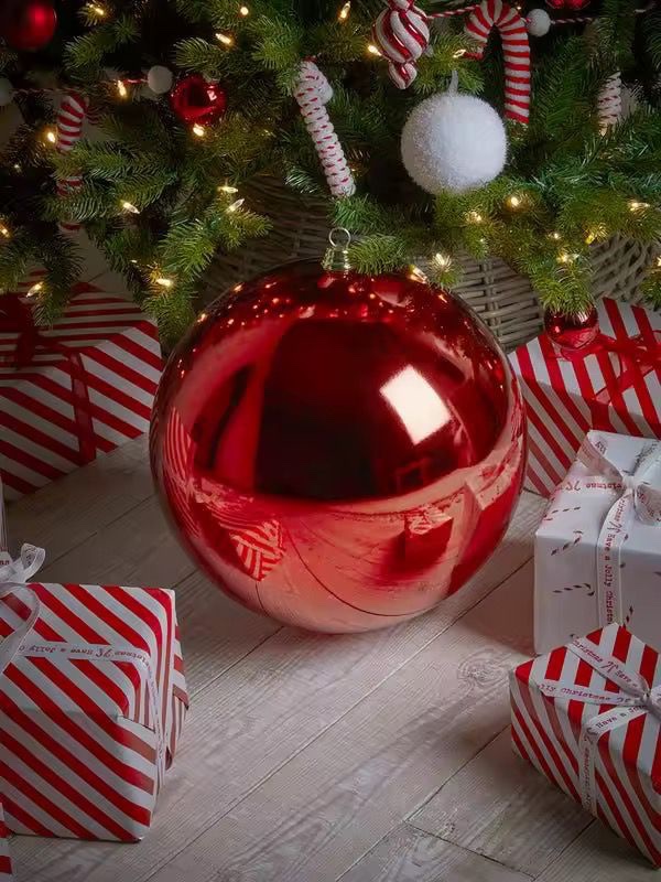 Christmas Tree Ornaments Hang Shiny Bauble Ball For Home Bar Party Wedding Xmas Decor Decoration Ball 1pcs 15cms