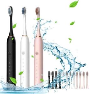 Adult automatic toothbrush IPX7 X -3
Available  in Black, Pink  and White Electric Toothbrush