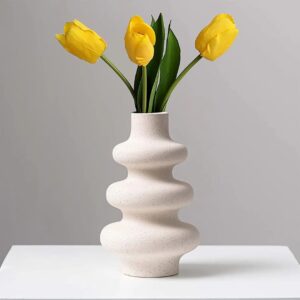 Modern Minimalist Spiral Shaped Home Decorative Flower Vase Minimalist for home decor aesthetics