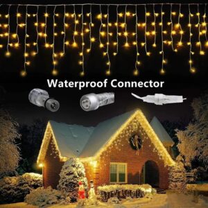 Curtain Light short electric powered Christmas Decoration for Home Xmas Curtain Light short LED Light  4m by 0.7m