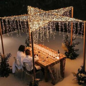 3M by 1M Curtain Lights with Hooks and Remote Control for Bedroom, 200 Led Hanging String Light Outdoor, Fairy Curtain Lights Indoor for Christmas, Dorm, Wall, Backdrop, Window, Wedding, Party, Birthday Decor, Warm White, USB Source