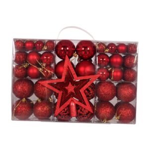 101 pieces Christmas balls Ornaments