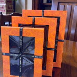 3 Piece Rectangular Gift Box Set with Window – Orange Gift Packaging Boxes | Premium Gift Boxes Kenya