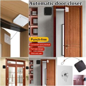 Steel rope Automatic door closer 135cm