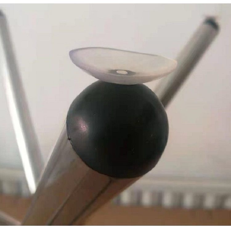 Round Clear Tempered Glass Dining Table with Silver Sturdy Stainless Steel Legs Fits 2-4 Chairs - Image 4