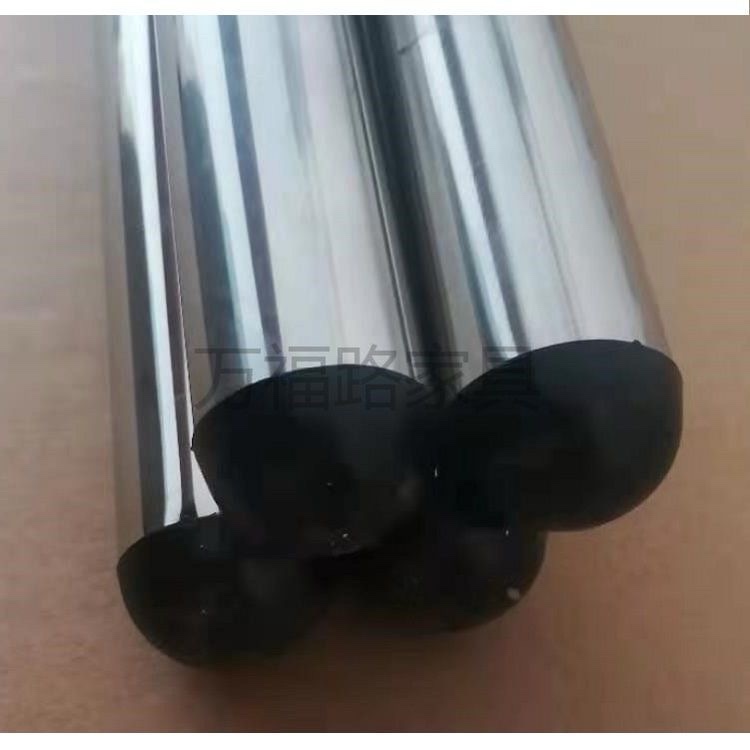 Round Clear Tempered Glass Dining Table with Silver Sturdy Stainless Steel Legs Fits 2-4 Chairs - Image 8