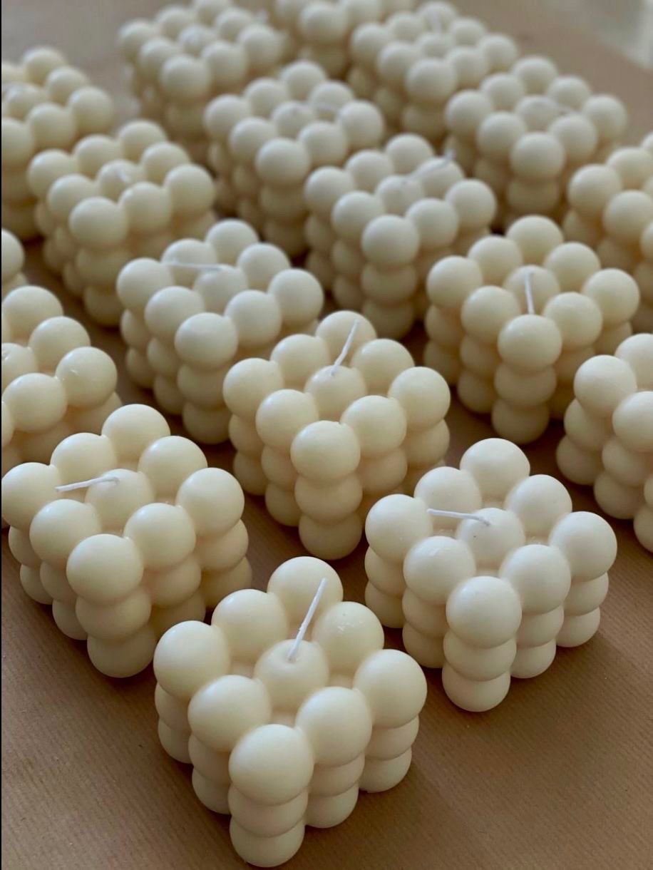 Decorative Scented Bubble Candle Soy Wax - Image 3