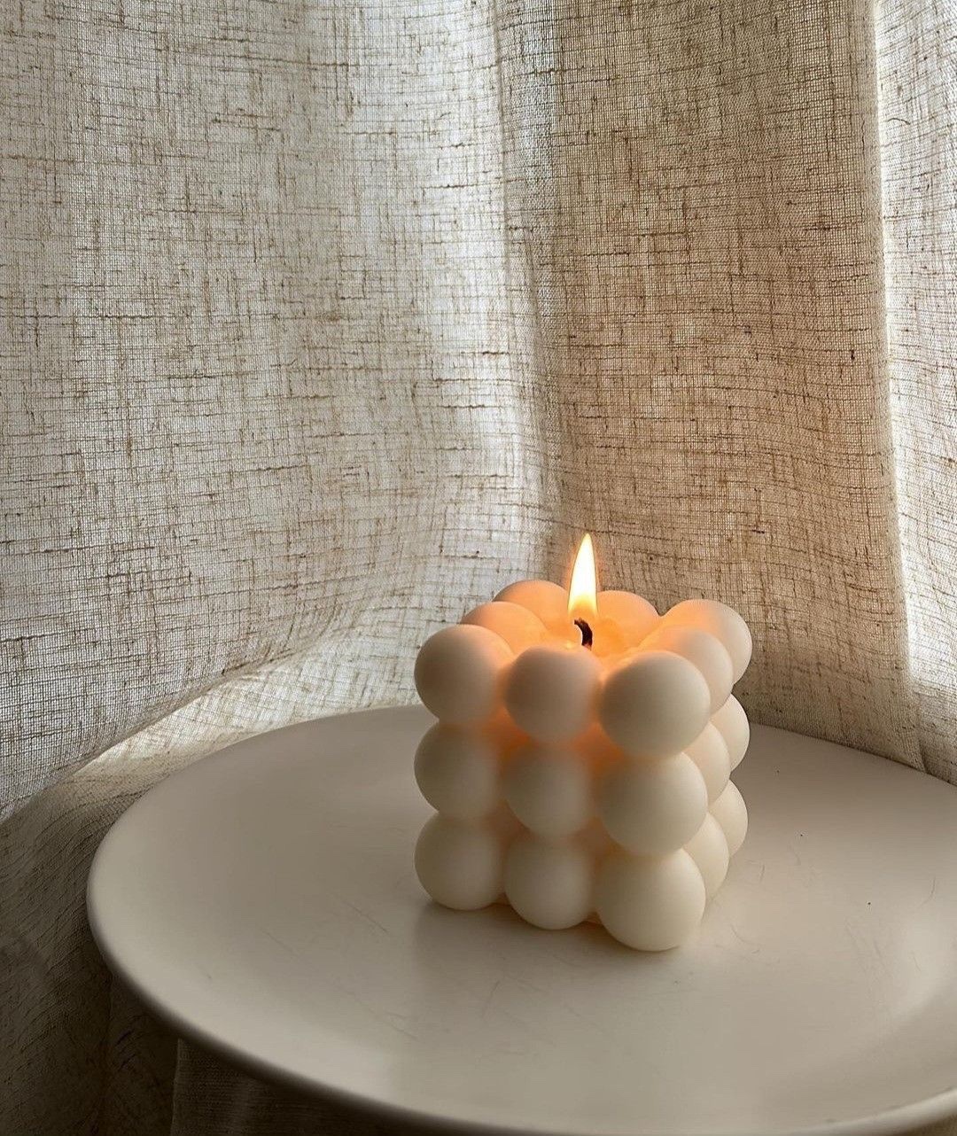 Decorative Scented Bubble Candle Soy Wax - Image 2