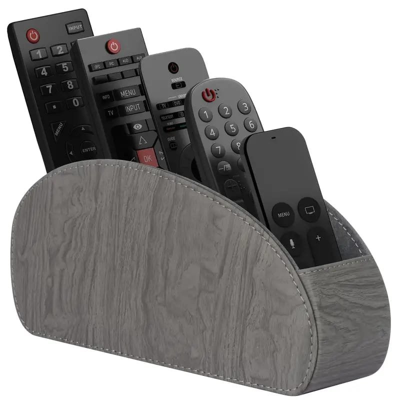 Pu Leather Remote Control Holder Storage - Image 2