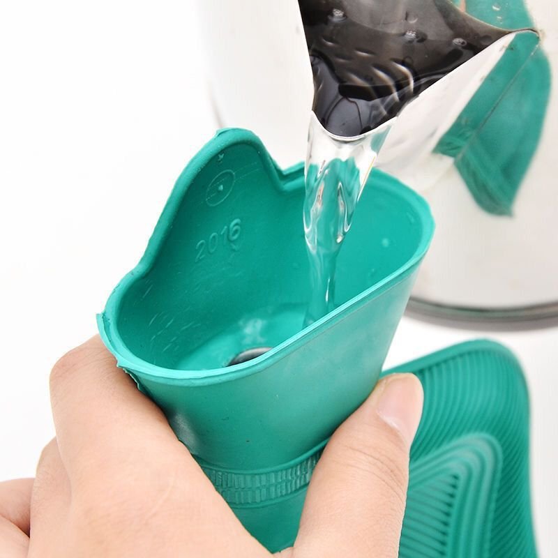 2L Hot Water Bottle Green – Comfortable Heat Therapy | Home Essentials Kenya - Image 2