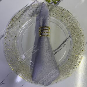 Light Gray Damask Cloth Dining Napkins 20×20 – Reusable & Washable | Table Decor Kenya