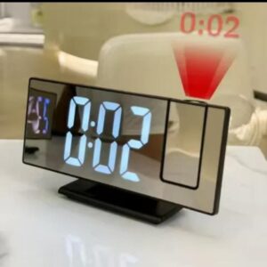 Mirror Projection Digital Alarm Clock – Multifunction LED Display | Modern Home Accessories Kenya