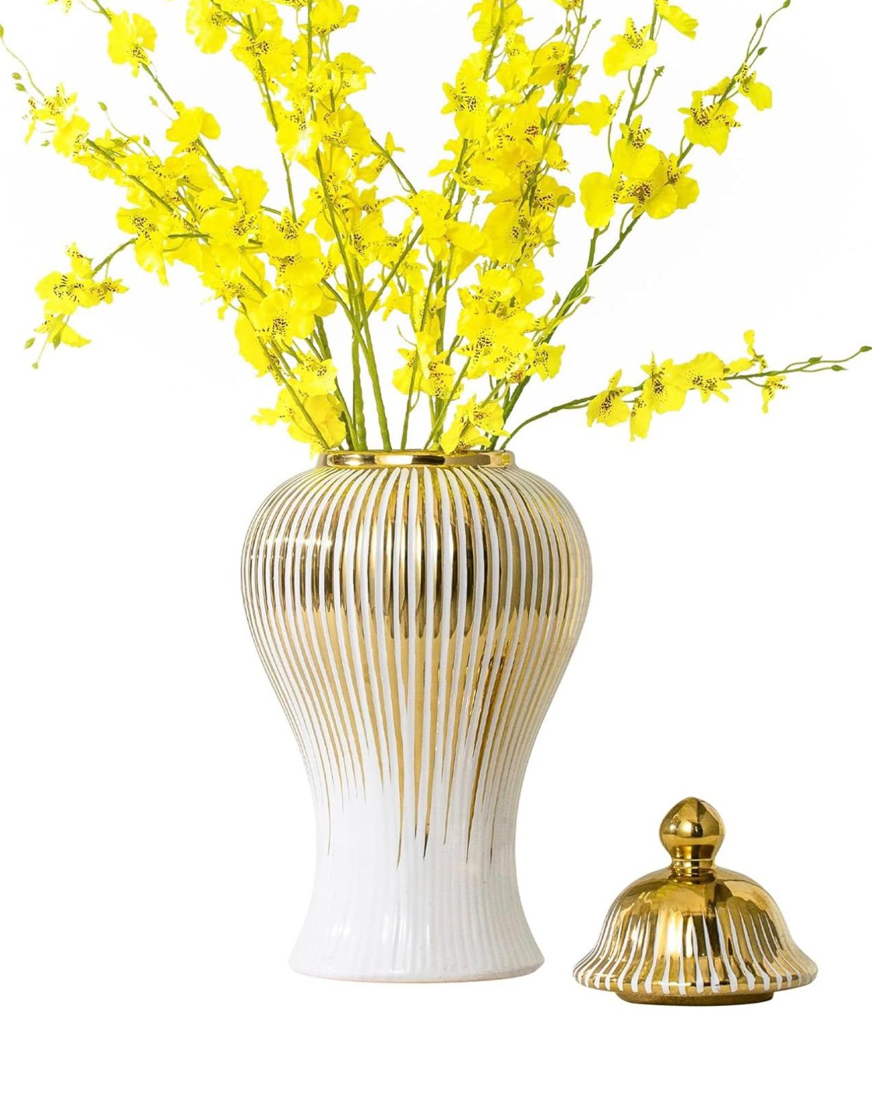 Luxury Ceramic Ginger Jar – Elegant Decorative Vase | Home Decor Kenya - Image 6