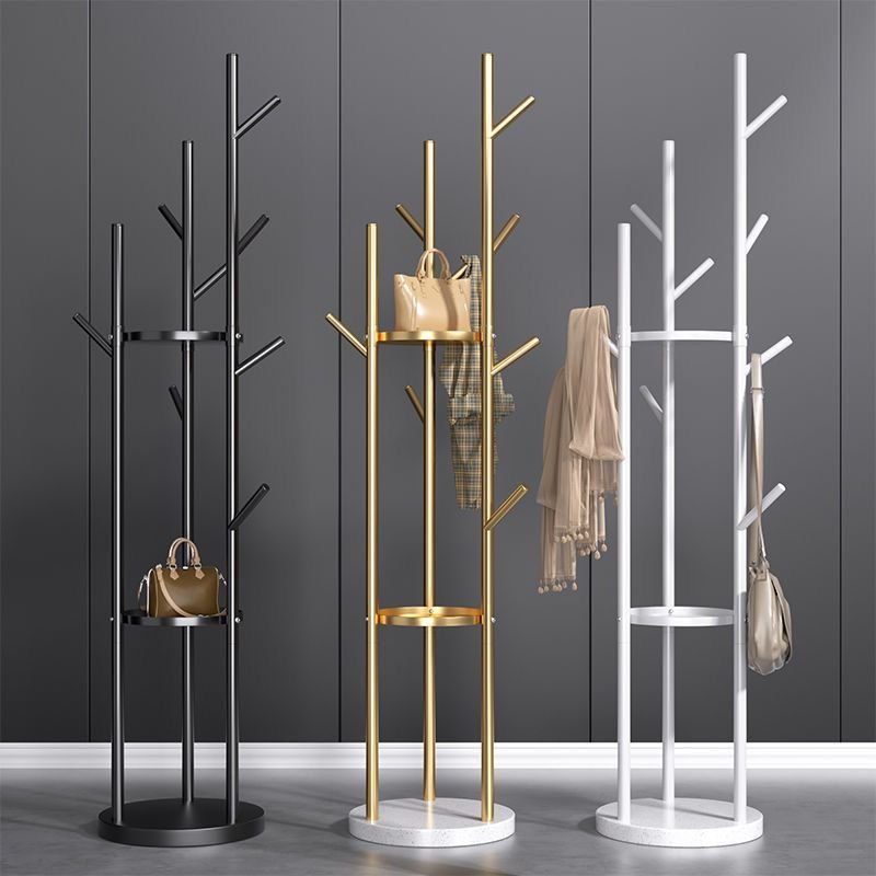 Multifunctional Gold Coat Tree Stand – Entryway Organizer | Modern Home Furniture Kenya - Image 2