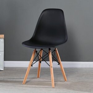 Black Eames Style Chair – Modern Dining & Office Seating | Furniture Kenya