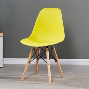 Yellow Eames Style Chair – Modern Dining & Office Seating | Furniture Kenya