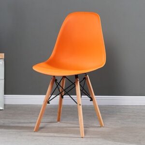 Orange Eames Style Chair – Modern Dining & Office Seating | Furniture Kenya