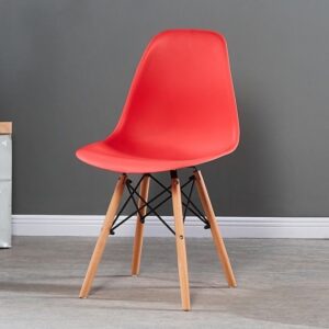 Red Eames Style Chair – Modern Dining & Office Seating | Furniture Kenya
