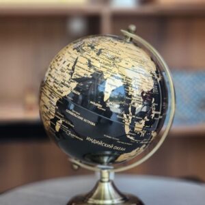 Decorative Globe with World Map – Modern Office & Home Accent | Luxury Decor Kenya