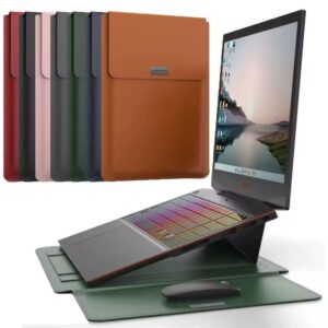 3-in-1 Laptop Sleeve & Stand – Protective Case with Cooling Stand & Mouse Pad | Tech Accessories Kenya