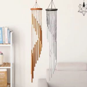 18-Tube Musical Wind Chime – Rotating Aluminum Decor | Indoor & Outdoor Home Decor Kenya