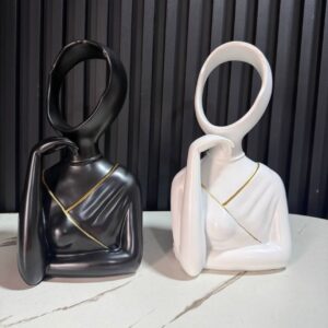 Faceless Lady Decorative Statue – Modern Abstract Sculpture | Luxury Home Decor Kenya