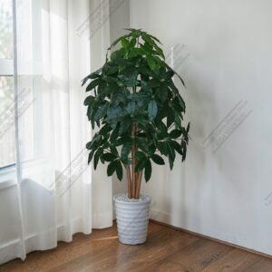 165cm Artificial Pachira Aquatica (Money Tree) with Planter – Indoor Decor | Home Decor Kenya