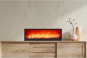 Fireplace Decorative Lantern Display (• 60 cm× 10 cm × 20 cm)– Modern Ambient Home Accent | Luxury Decor Kenya