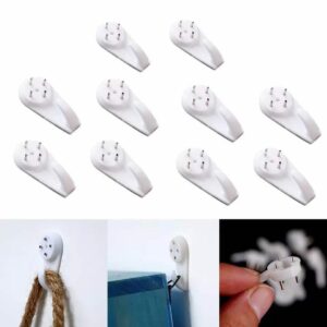 Multipurpose Micro Nails Wall Hooks – Easy Install Storage Hooks | Home Organization Kenya