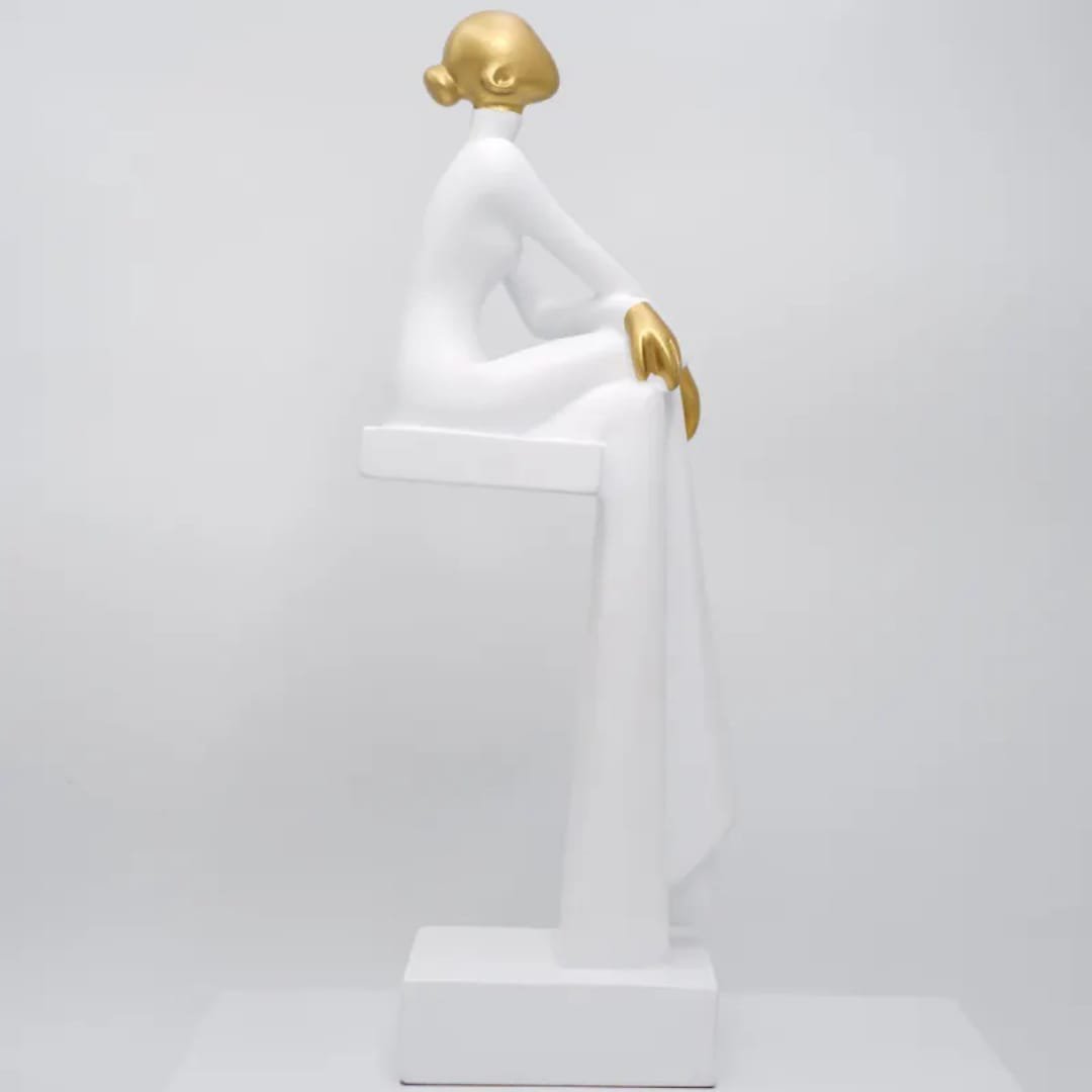 Abstract Resin Figure Table Ornament – Modern Home & Office Decor | Luxury Decor Kenya - Image 3