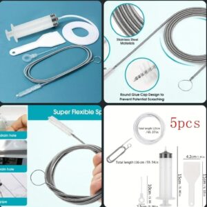 5-Piece Refrigerator Drain Cleaning Kit – Pipe & Fridge Clog Remover Set | Home Essentials Kenya